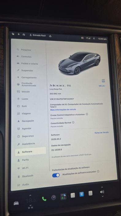 Model S Long Range Plus Autonomia 640kms
