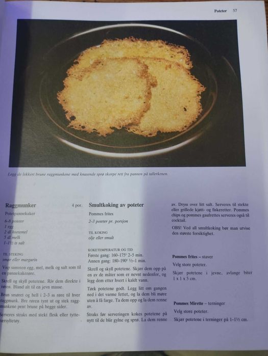 Gyldendals Store Kokebok, um livro de culinária norueguês clássico frequentemente editado por Ingrid Espelid Hovig.