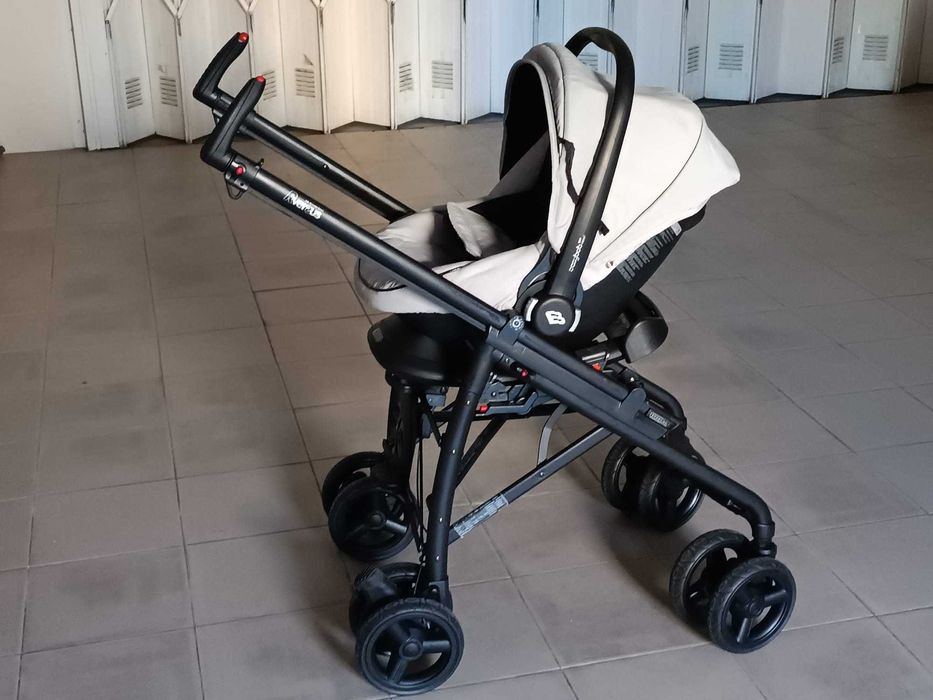 Carrinho bebé 3 em 1 e saco maternidade
