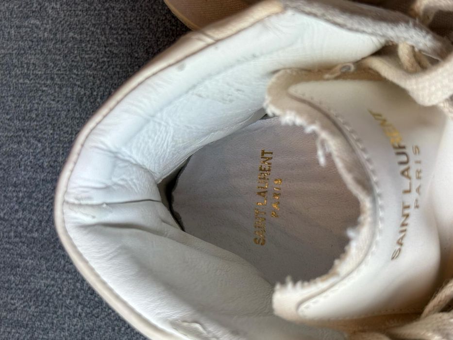 Saint Laurent Canvas Court Classic