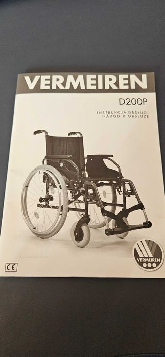 lekki składany wózek inwalidzki