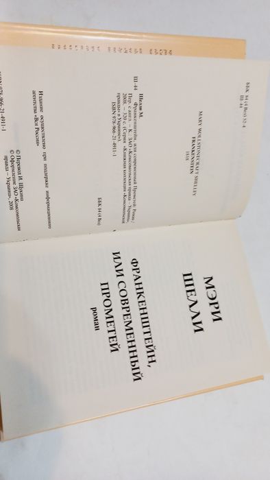 Франкенштейн 2008г. Мэри Шелли