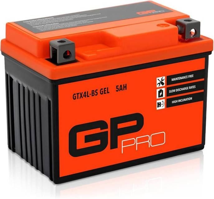 Мотоакумулятор GP-PRO GTX4L-BS 12В 5Ah гелевий