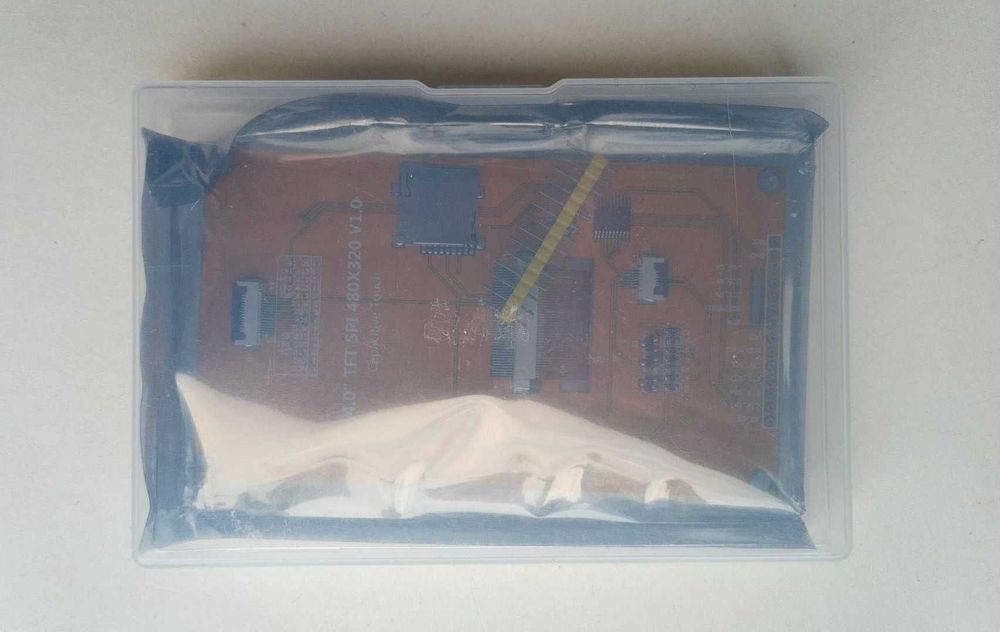 Arduino STM32 цветной дисплей 4,0" 320x480 с держателем micro SD card