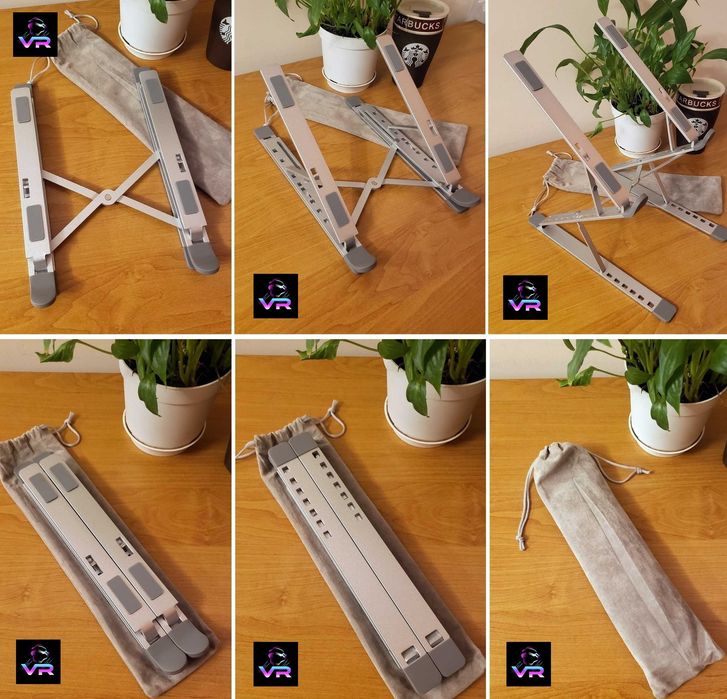 ‼️ Підставка для ноутбука 13" 15,6" 17,3" подставка метал трансформер