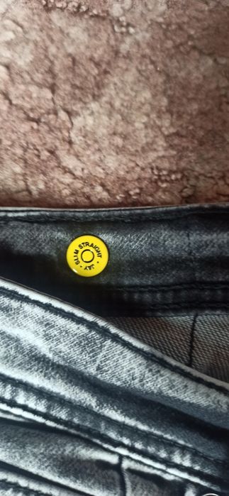 Spodnie męskie czarne SMOG 30/32 M