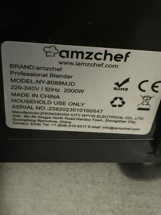 Професійні блендери привезені з Німеччини