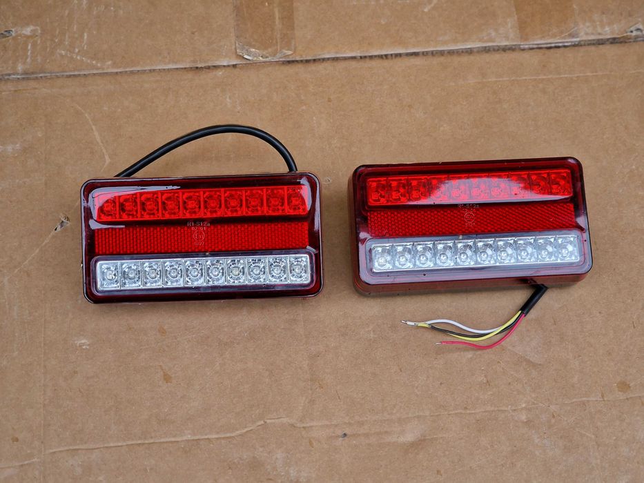 Задние LED стопы фонари светодиодные лед влагозащитные на прицеп 12в