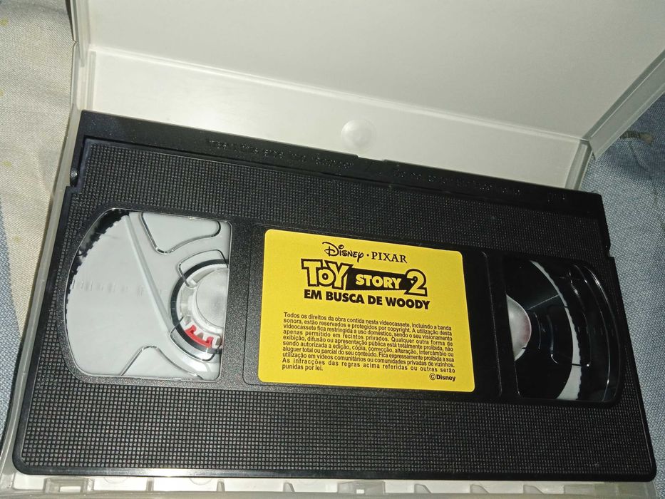 Pack Toy Story 1 + 2 VHS Disney Pixar