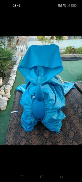 Capa de chuva para cães