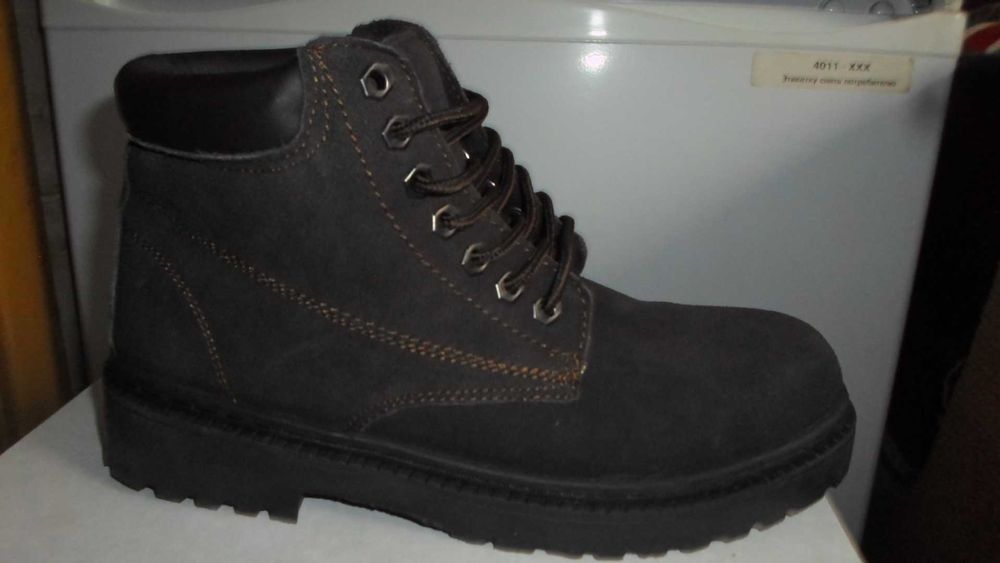 Ботинки шкіра хутро зима