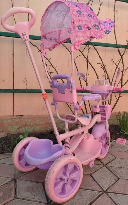 Коляска - велосипед вживана.