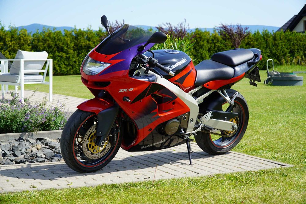 R❤︎ Kawasaki ZX 6 R Ninja 98r Niemcy Wzorowy - 8382099561