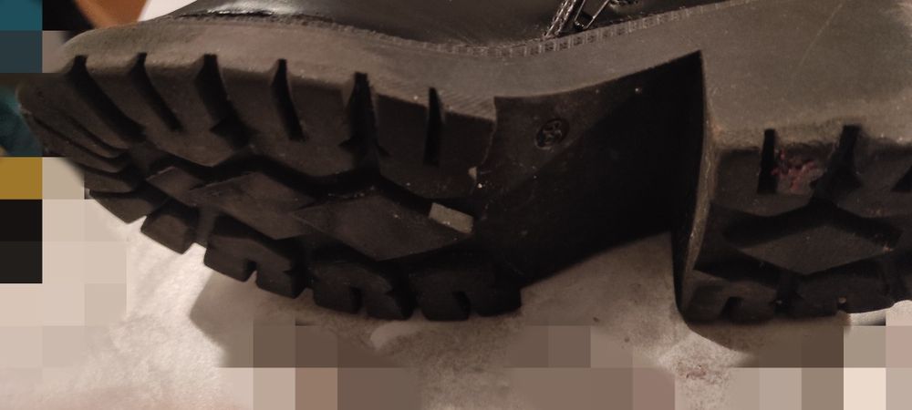 Buty damskie sztyblety, botki na grubej podeszwie.