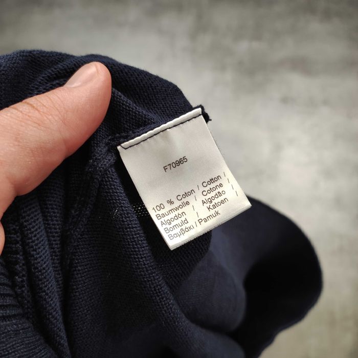 MĘSKI PREMIUM Sweter Elegancki Bluza Suwak Lacoste France Granat Haft