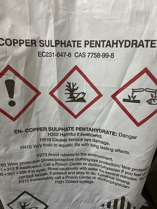 Медный Купорос Синий Камень Медь Сернокислая