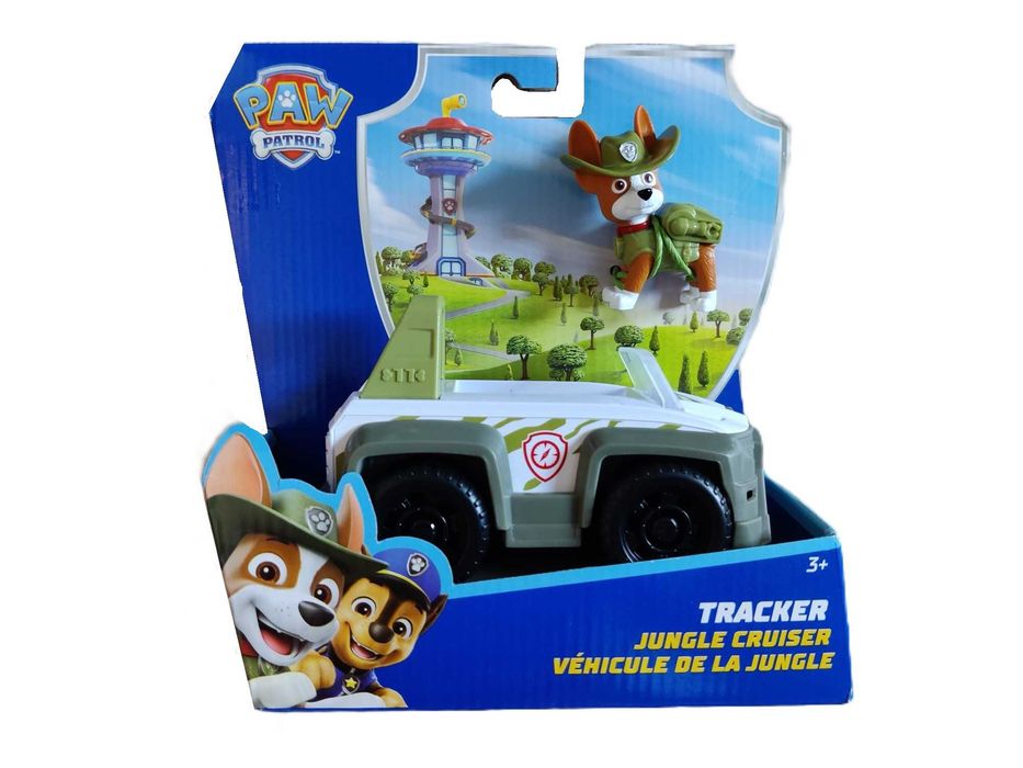 NOWY Samochód PSI PATROL: Pojazd Podstawowy TRACKER + figurka (Solid)