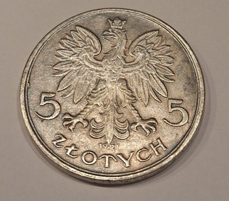 5 złotych Nike 1927 kopia