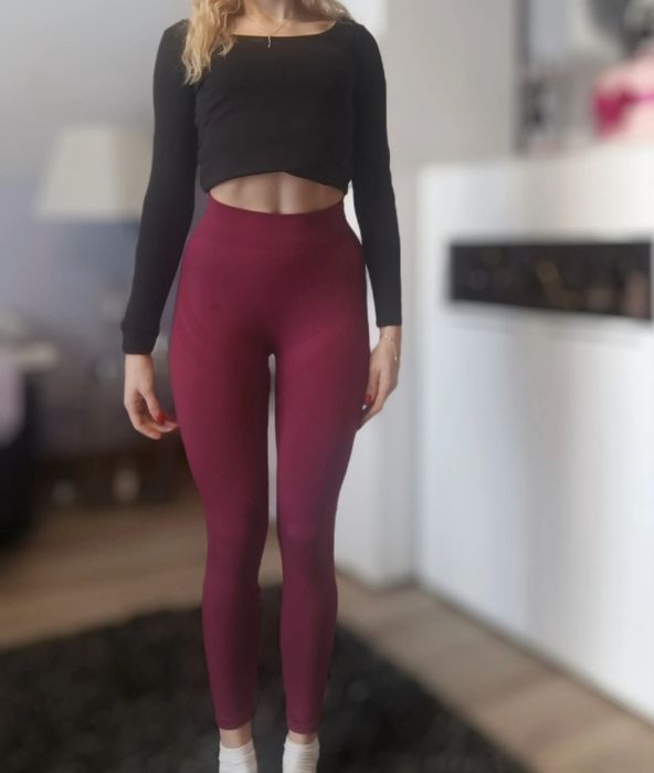 Legginsy z wysokim stanem M oshyo nowe push up