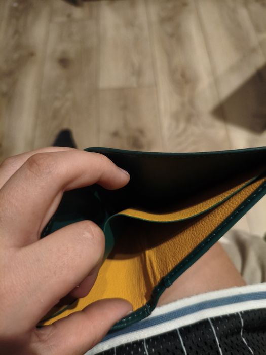 Portfel goyard zielony
