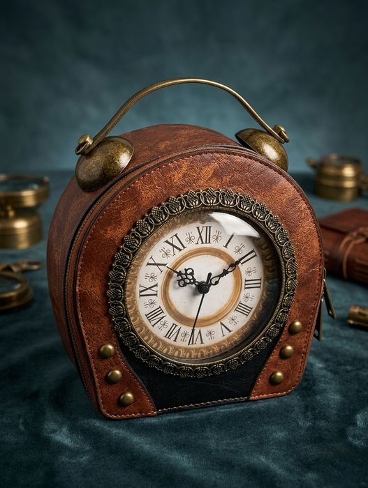 Torebka - zegar vintage