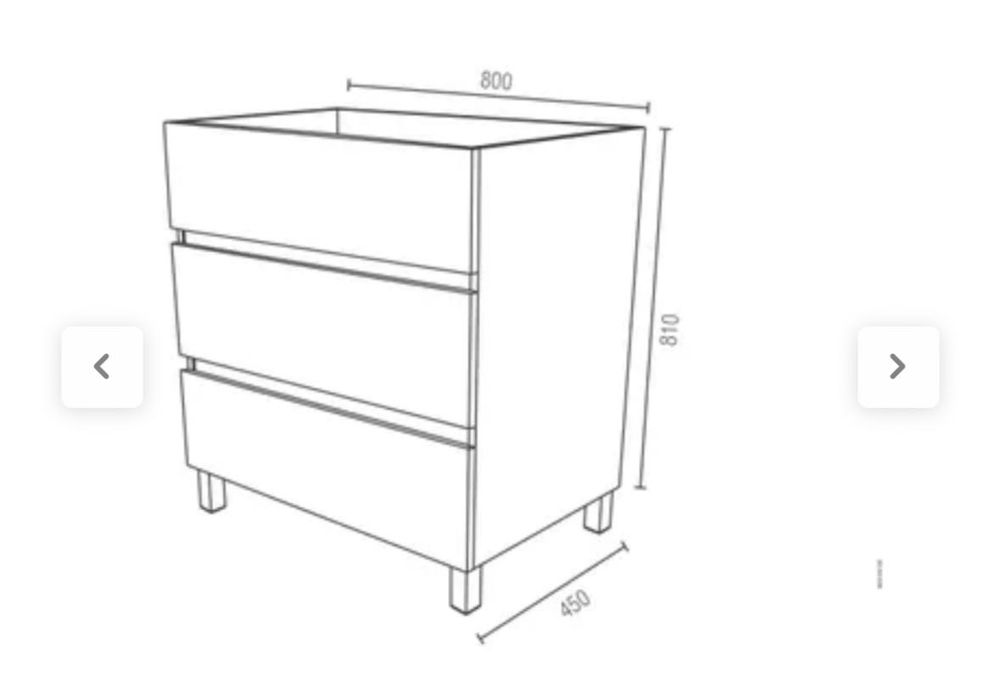 Móvel lavatório WC