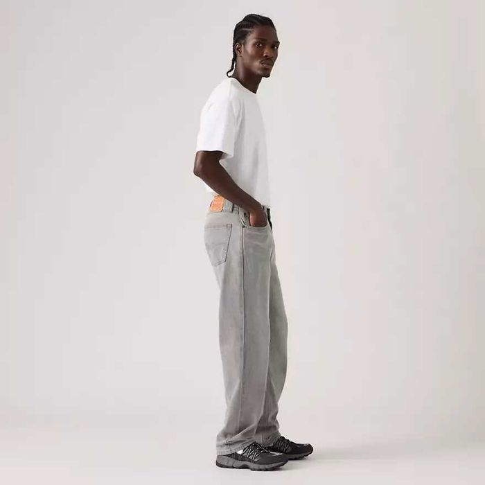Мужские джинсы Levi's 565 Loose Straight Lightweight Denim A7221-0065 серые оригинал