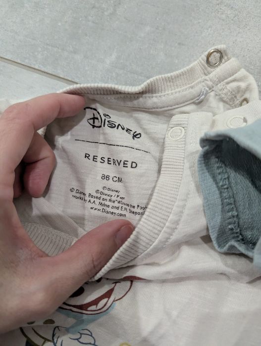 Krótkie body reserved 86
