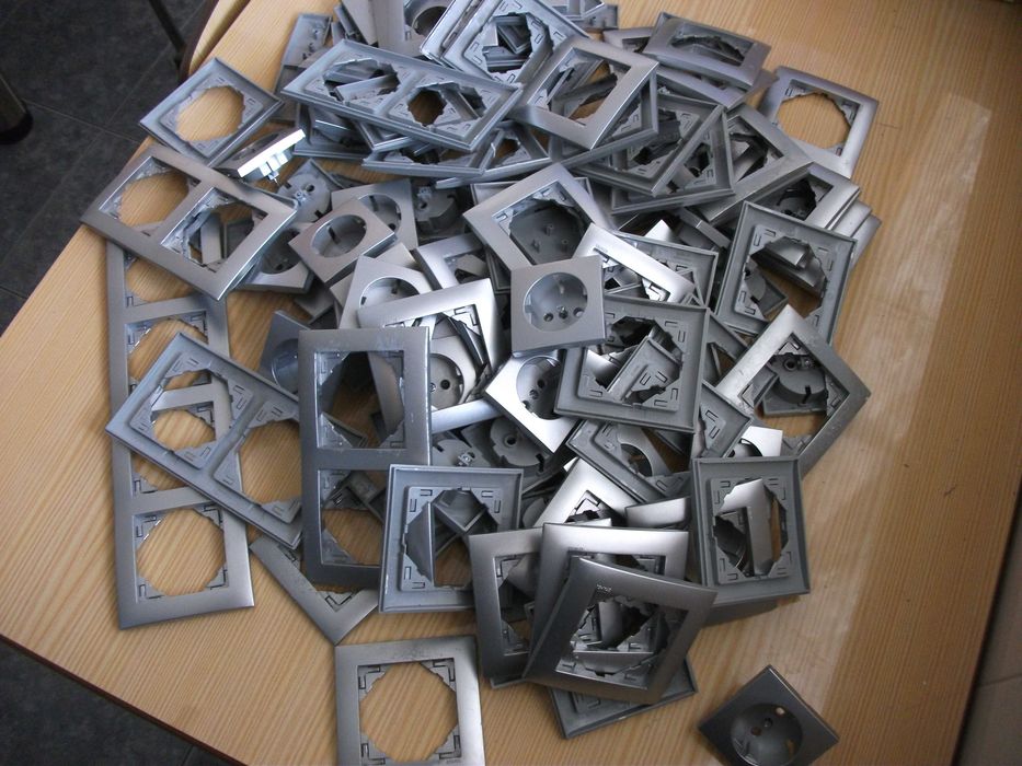 Teclas de interrutores e tomadas Cinzentas Efapel