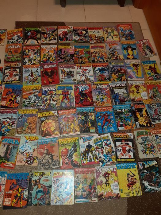 Banda desenhada marvel e dc comics