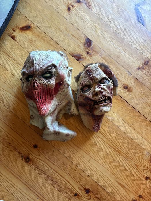 Lateksowe straszne maski horror