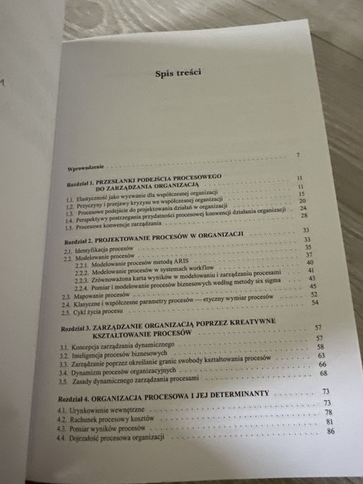 Procesowe zarządzanie organizacją