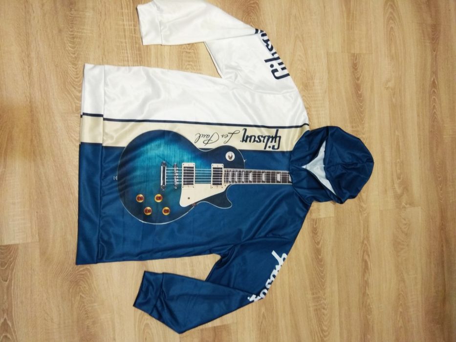 XXL Gibson Les Paul Bluza z kapturem