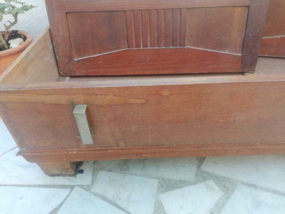 roupeiro antigo tipo arte nova  (desmontado)