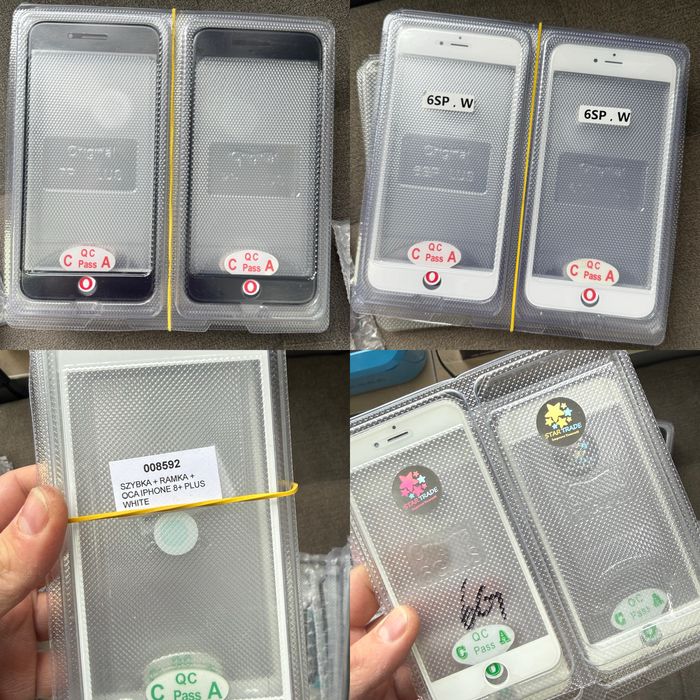 Скло сенсор для айфон переклейка дисплея запчастини xr 11 xs max 6/7/8