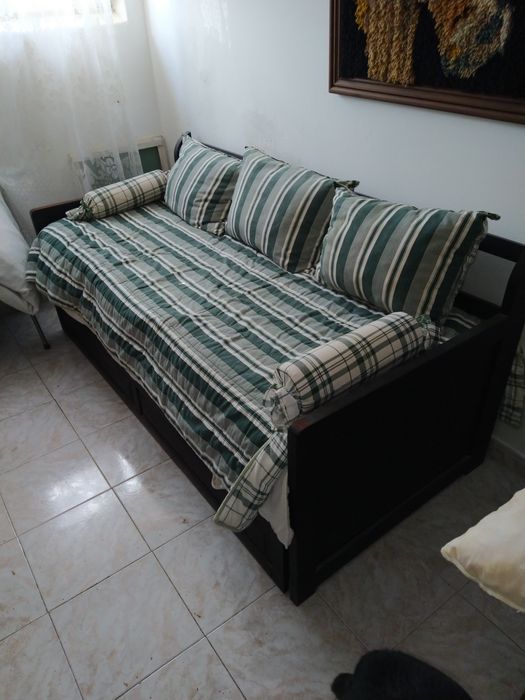 Cama individual dupla/ sofá