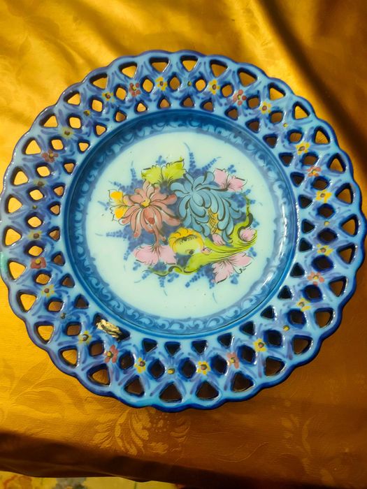 Prato faiança de Alcobaça P.A.R em bom estado