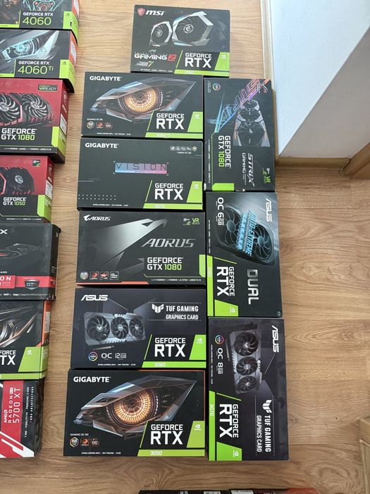 Pudełko po kartach graficznych RTX 2060 3060 3070 4060 GTX RX