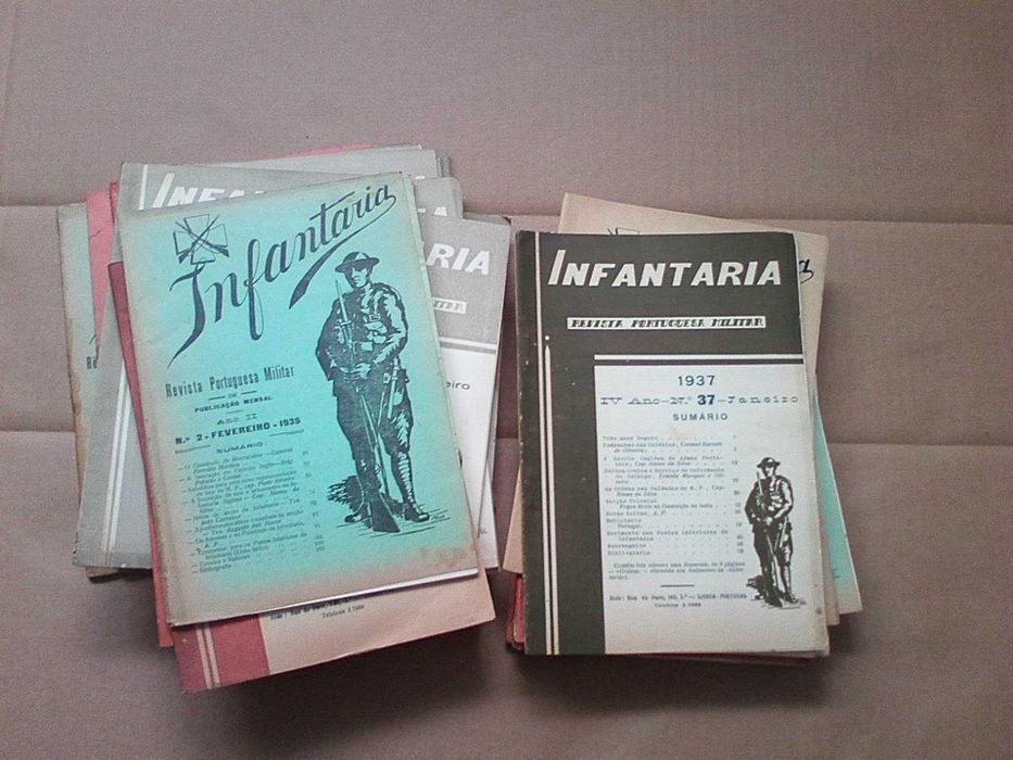 Revista Infantaria conjunto 33 volumes