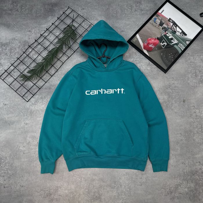 Худі Carhartt бірюзовий