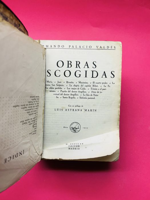 ARMANDO PALACIO VALDÉS - OBRAS ESCOGIDAS