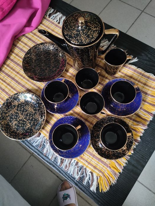 Zestaw do kawy Chodzież PRL