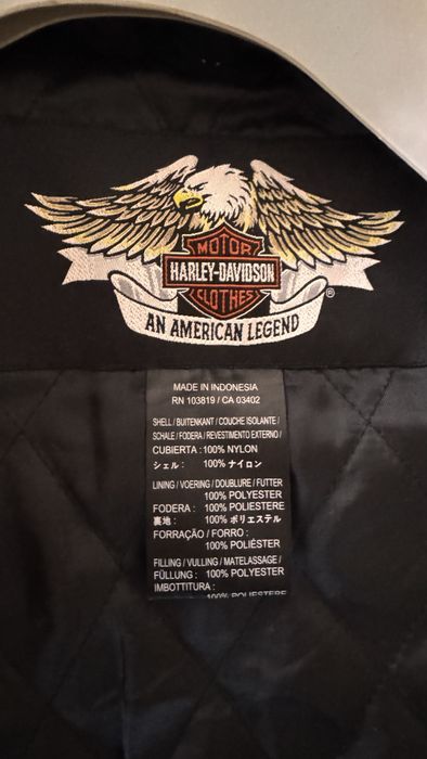 Blusão Harley Davidson M Como Novo