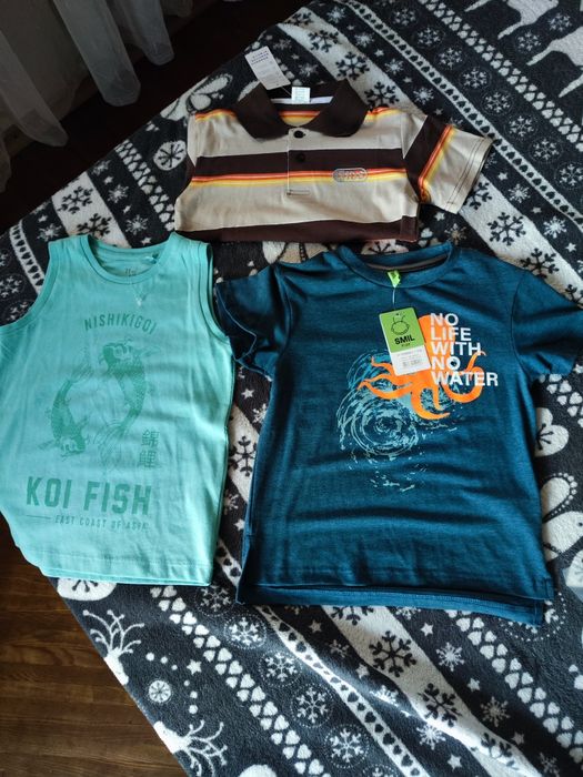 Футболки на хлопчика, на зріст 110 см