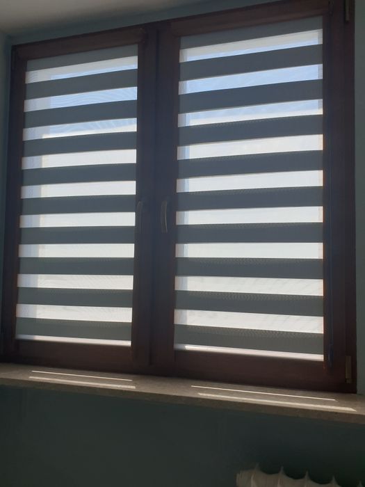 Rolety dzień/noc + kasety + prowadnice (6 szt.)