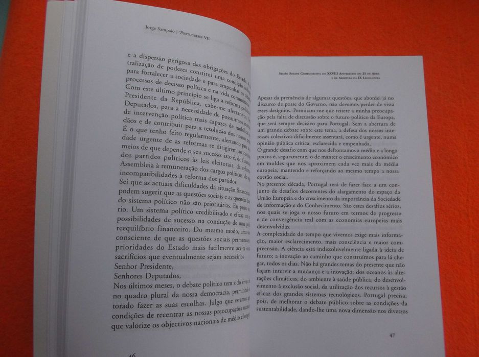 Portugueses - Volume VII- Jorge Sampaio