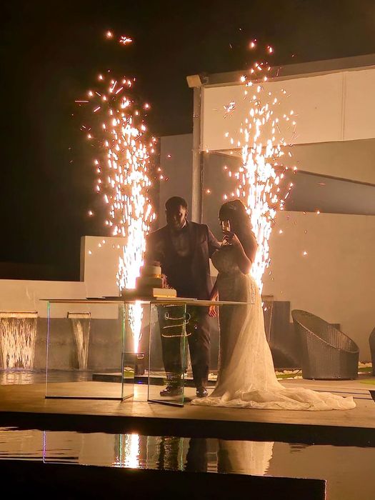 FOGO FRIO SPARKLES Para Casamentos e Eventos