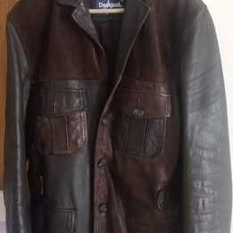Casaco em Pele Homem Marca "DESIGUAL"