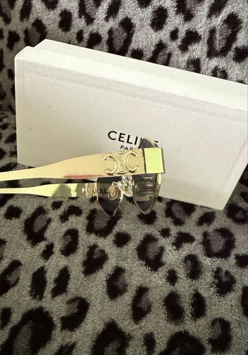 Okulary jak Celine romby