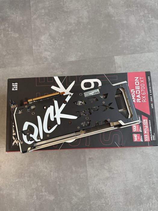 XFX radeon rx 6700xt qick 319 12GB